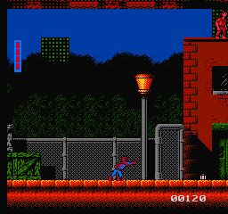 Spider-Man - Return of the Sinister Six (USA) In game screenshot